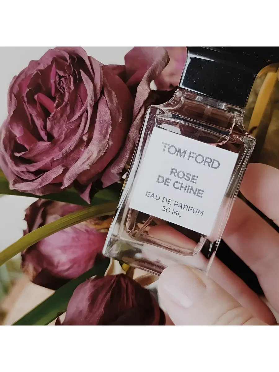 Духи унисекс Tom Ford Rose DE CHINE 50 ml со шлейфом - миниатюра 7