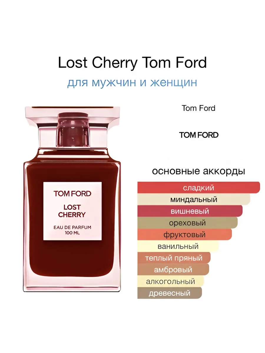 Духи женские стойкие Tom Ford Lost Cherry 100мл - миниатюра 5