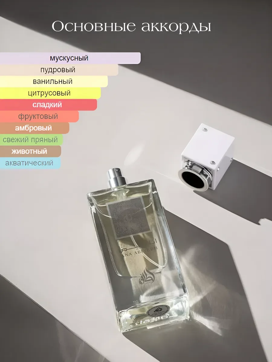 Духи арабские унисекс Ana Abiyedh от Латтафа 60 мл - миниатюра 4