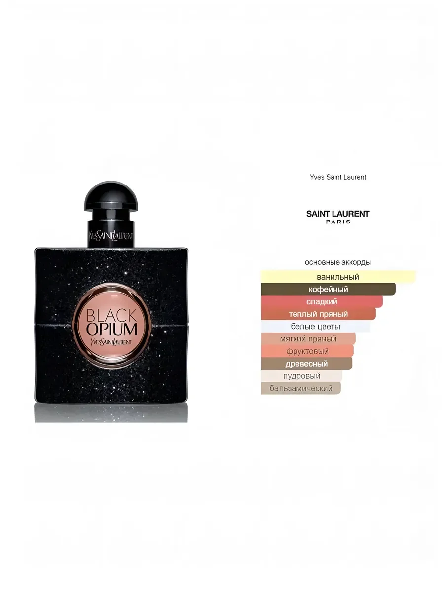 Духи женские Yves Saint Laurent Black Opium 90 мл - миниатюра 6