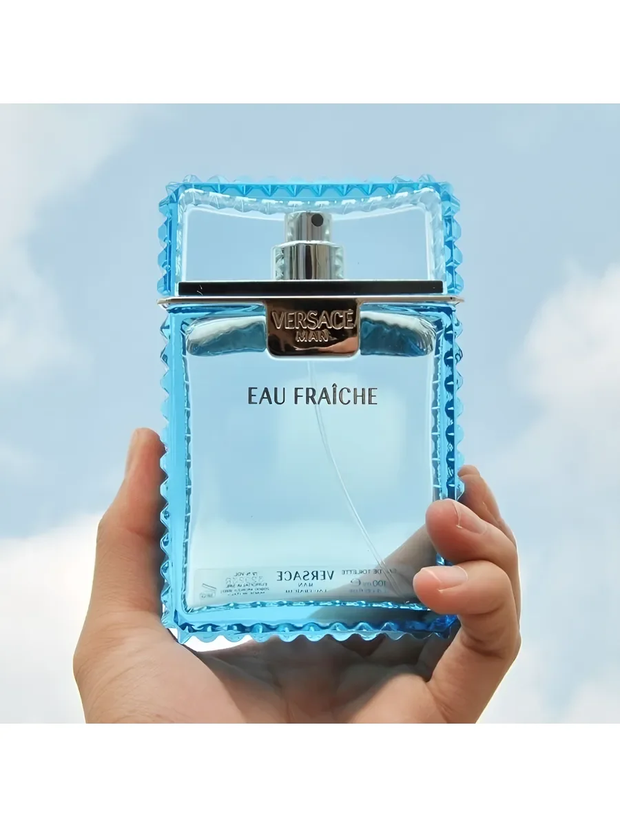 духи мужские Versace Eau Fraiche Man 100ml свежие - миниатюра 8