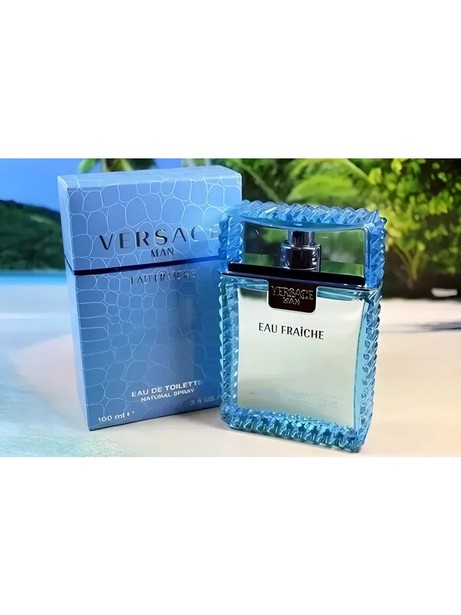 духи мужские Versace Eau Fraiche Man 100ml свежие - миниатюра 9