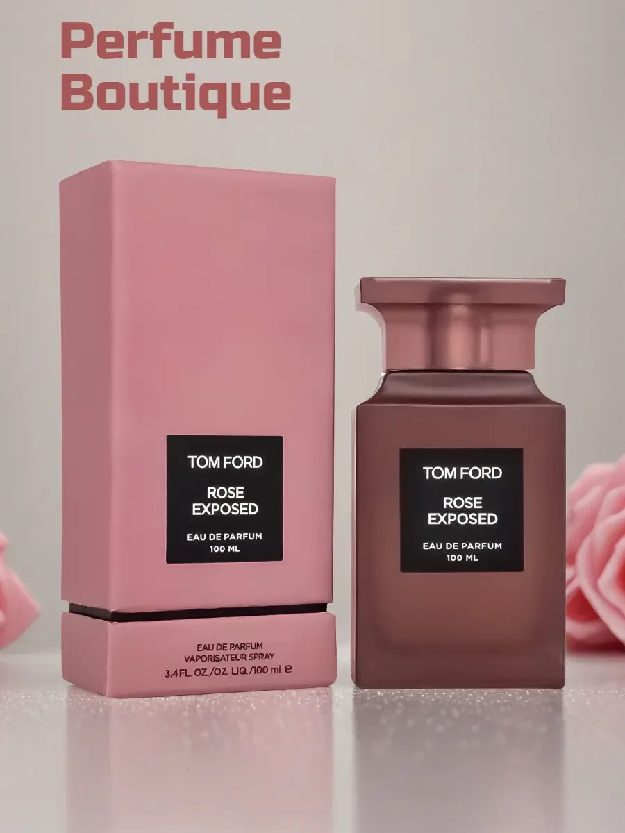 духи женские Tom Ford Rose Exposed 100 ml со шлейфом - миниатюра 3