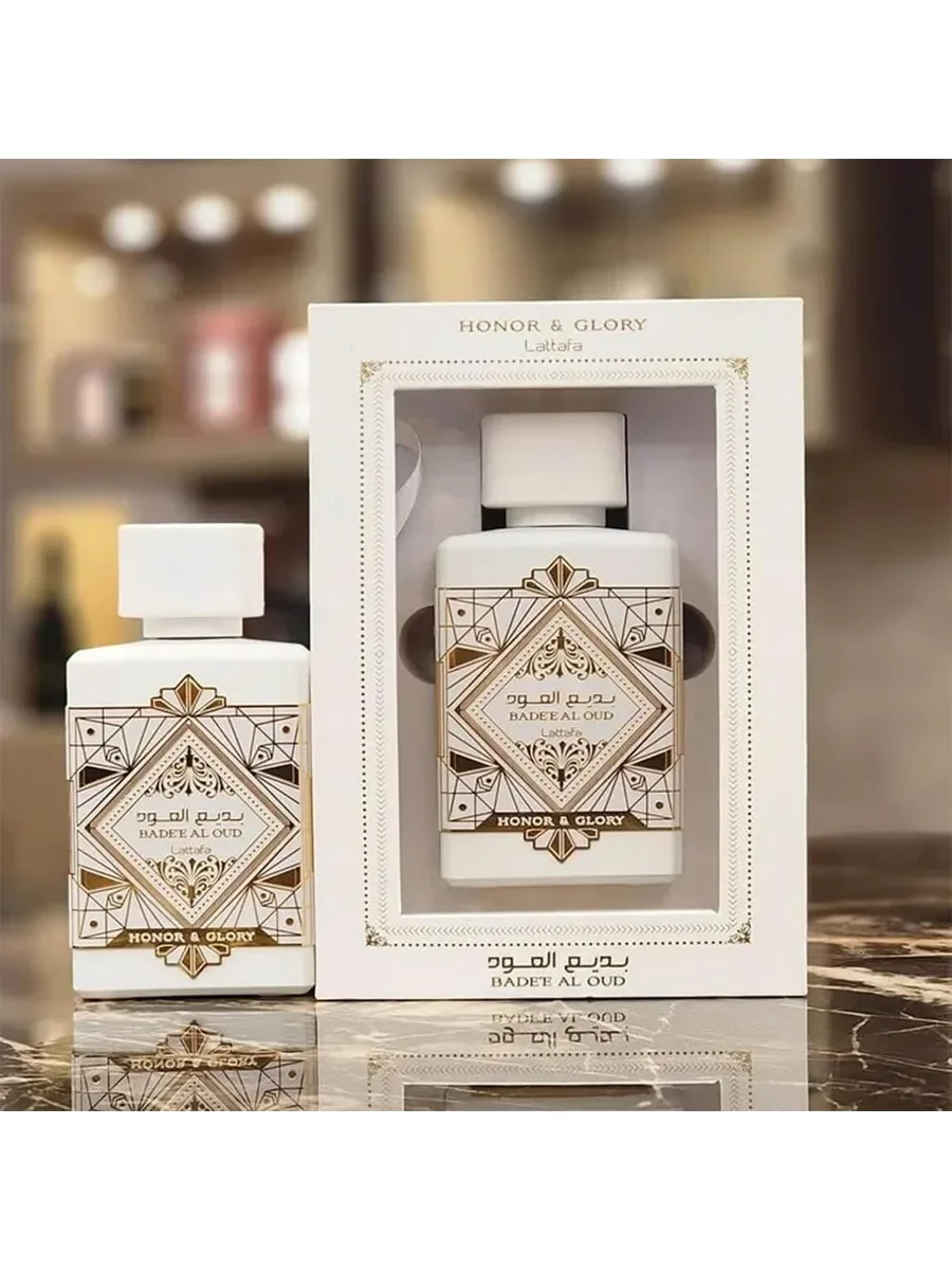 Духи арабские Bade'e Al Oud Honor & Glory Lattafa 100мл - миниатюра 4