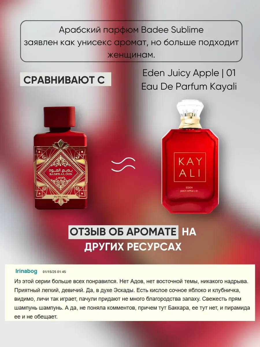 Духи унисекс Badee Al Oud Sublime Lattafa 100мл оригинал - миниатюра 3