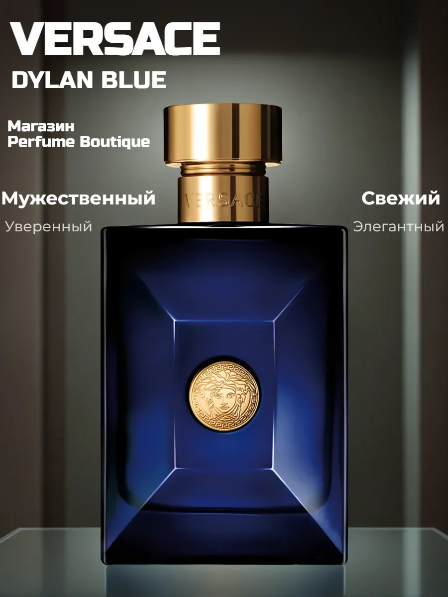 Духи мужские Versace Pour Homme Dylan Blue стойкие 100ml - миниатюра 2