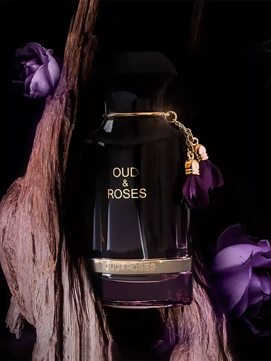 Арабские духи cладкие стойкие Oud Roses 100 мл - миниатюра 2