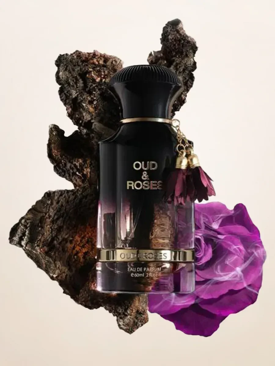 Арабские духи cладкие стойкие Oud Roses 100 мл - миниатюра 3