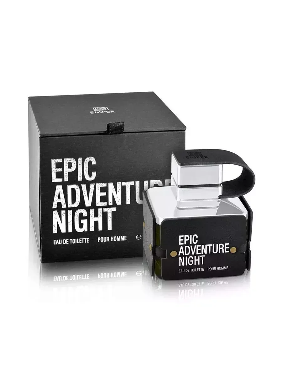 Духи мужские арабские стойкие Epic Adventure Night 100мл - миниатюра 5