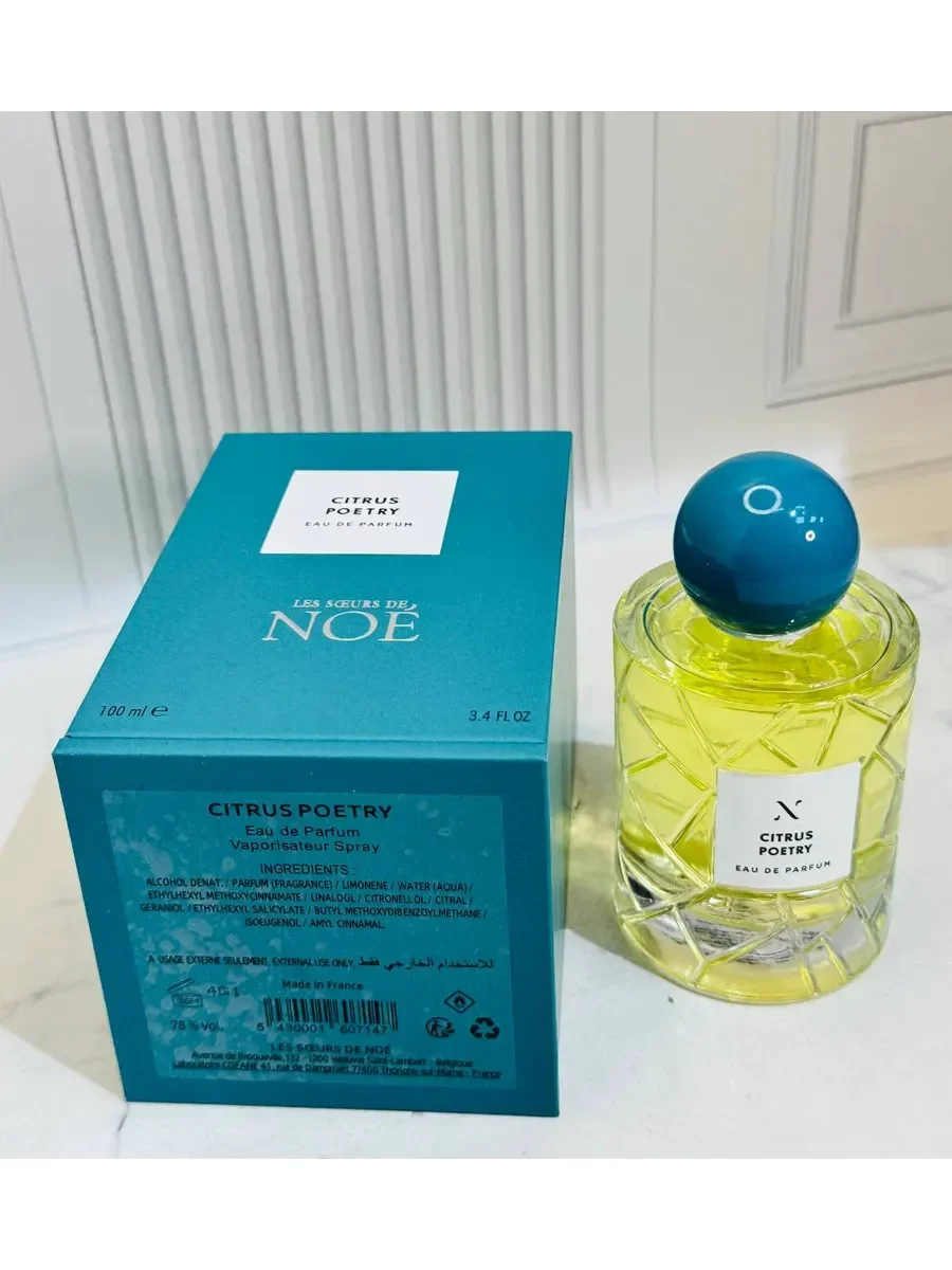 Духи NOE Les Soeurs De Noe Citrus Poetry 100 мл - миниатюра 5