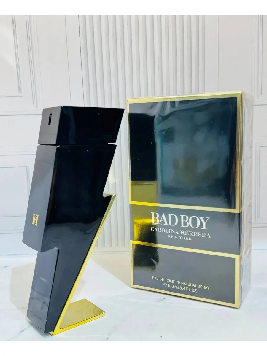 Духи мужские Bad Boy Carolina Herrera 100 мл - миниатюра 3