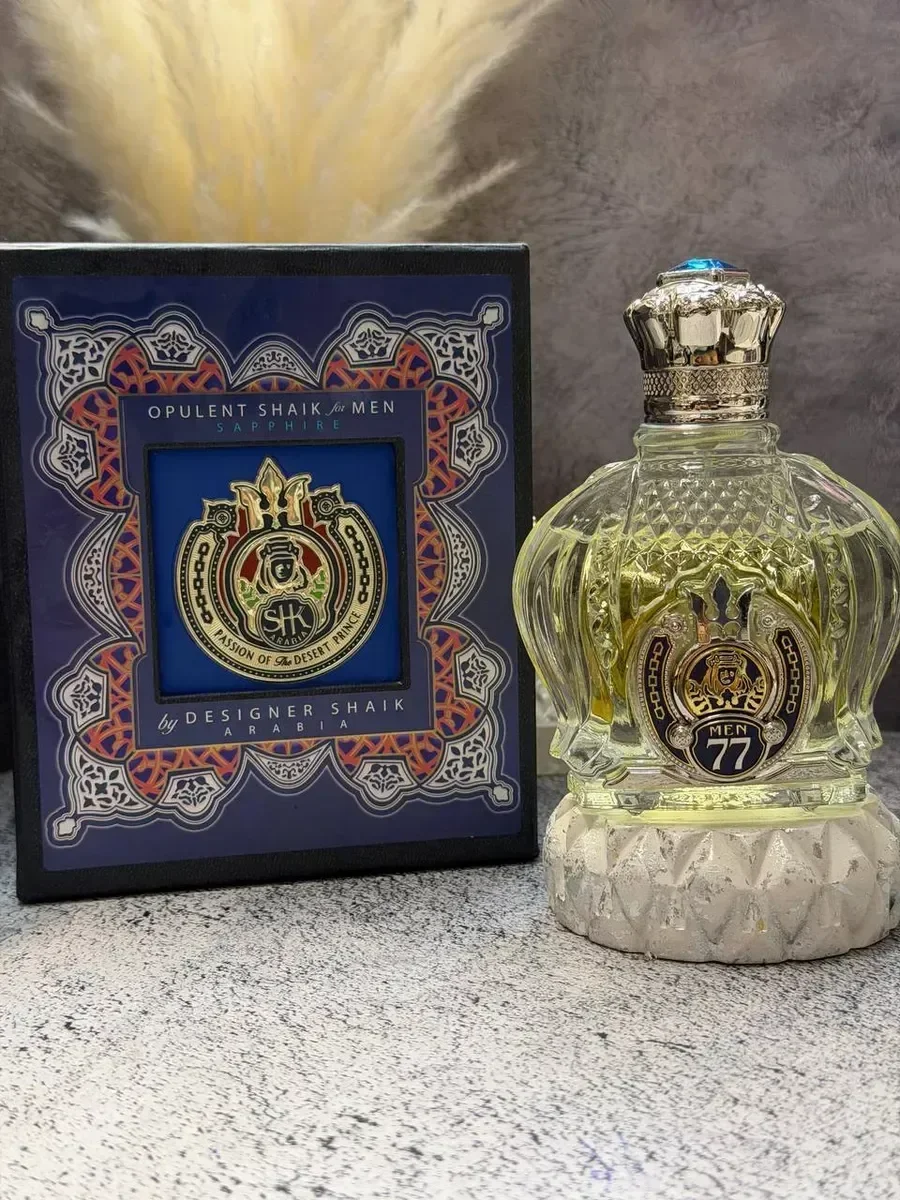 Мужские духи DESIGNER SHAIK Opulent No77 100мл - миниатюра 2