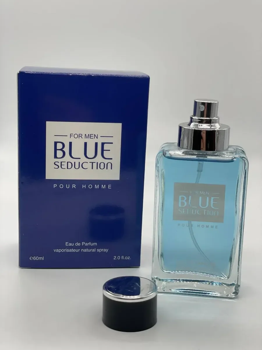 Духи мужские по мотивам Banderas Blue Seduction For Men 60мл - миниатюра 2