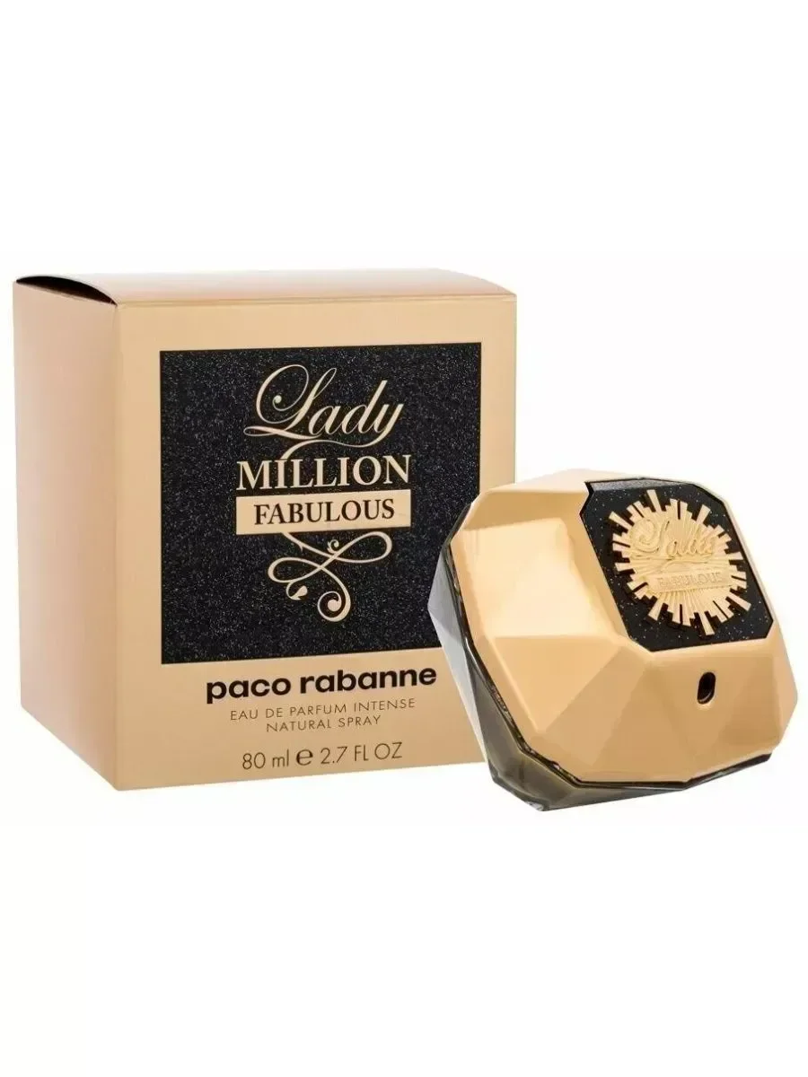 Духи женские Paco Rabanne Lady Million Fabulous 80ml - миниатюра 2