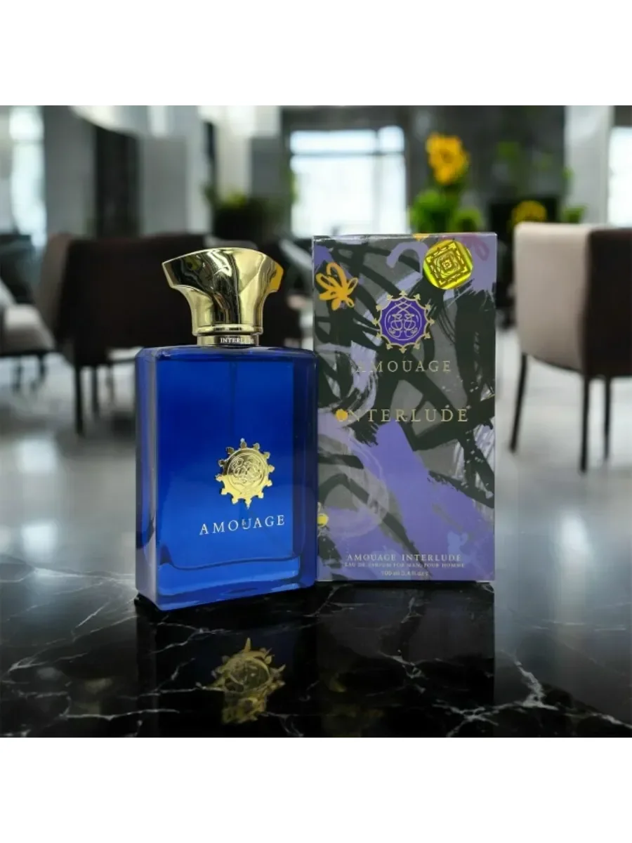 Духи мужские по мотивам Amouage Interlude Man 100 мл - миниатюра 2