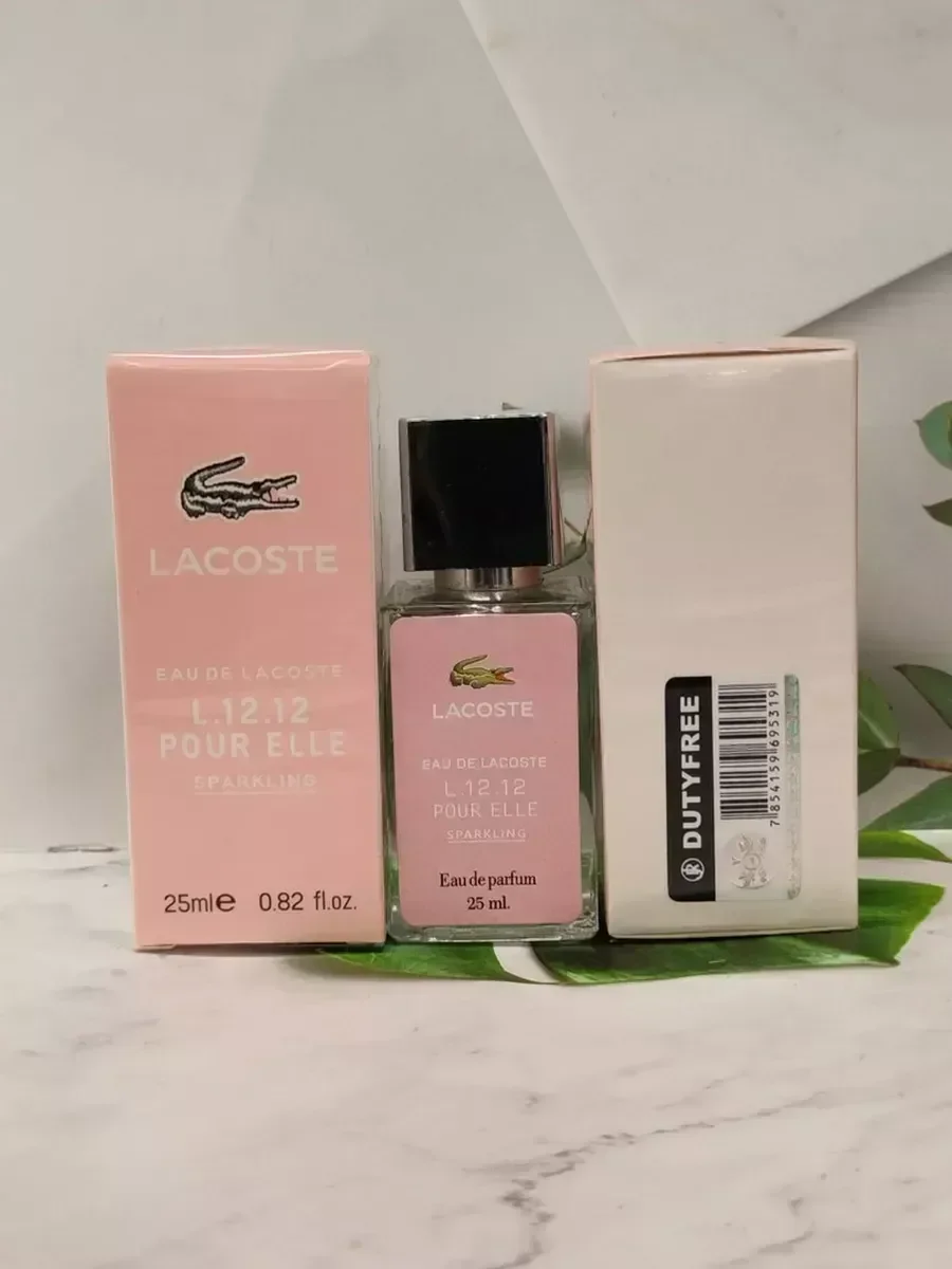 Мини духи LACOSTE L.12.12 POUR ELLE SPARKLING 25мл - миниатюра 2