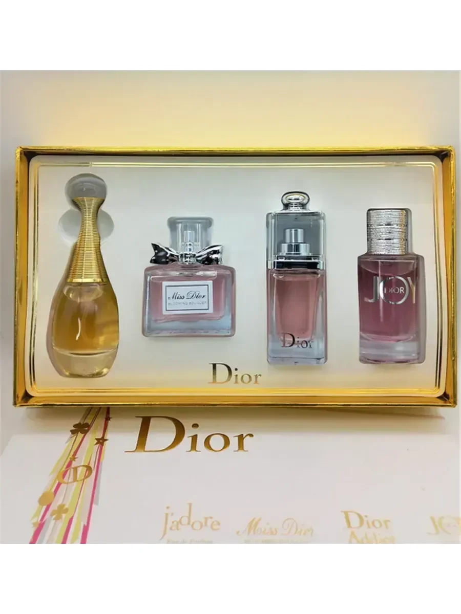 Духи женские dior набор 4*30мл - миниатюра 3