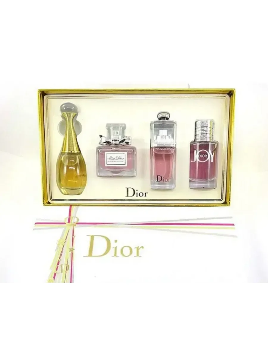 Духи женские dior набор 4*30мл - миниатюра 4