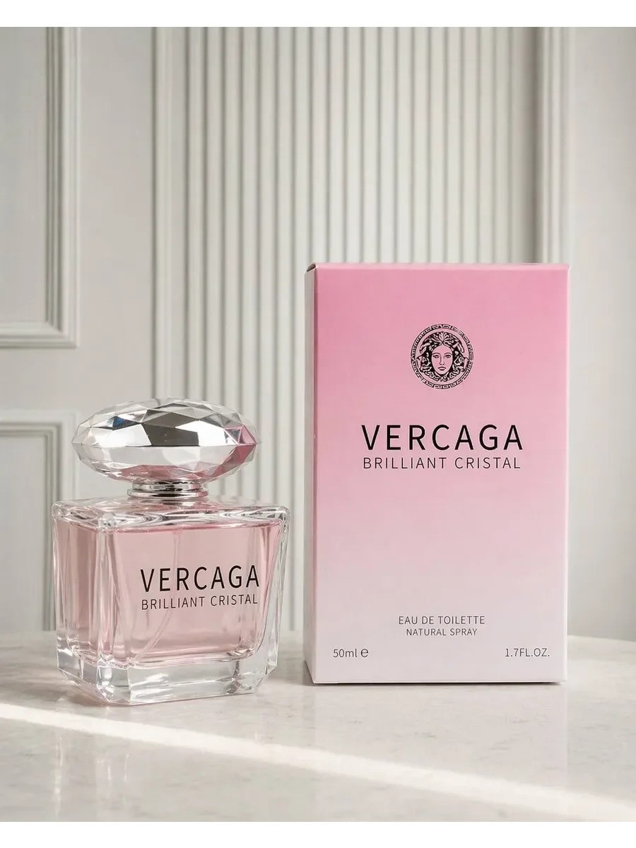 Духи женские по мотивам Versace Bright Crystal 50мл - изображение 1