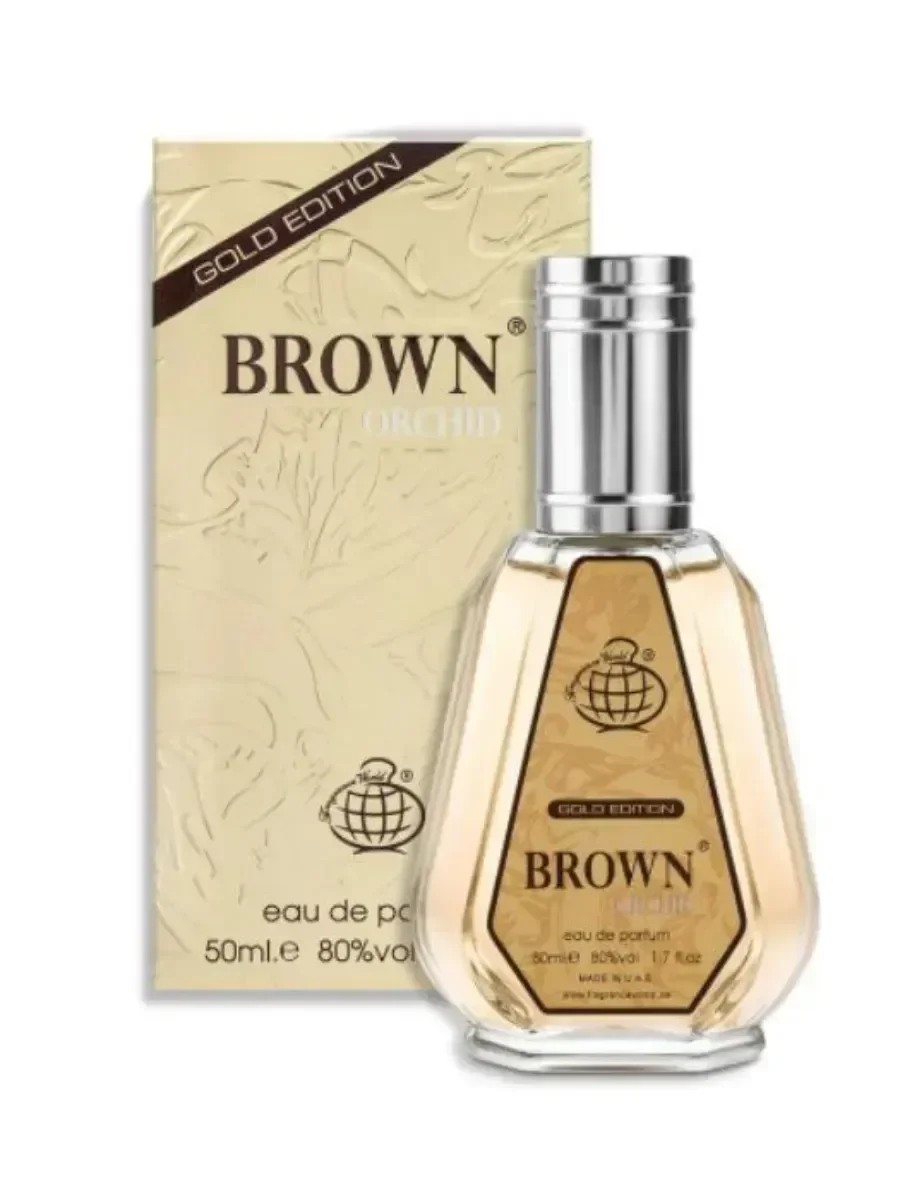 Духи Brown Orchid Gold Edition Fragrance World 50мл - изображение 1