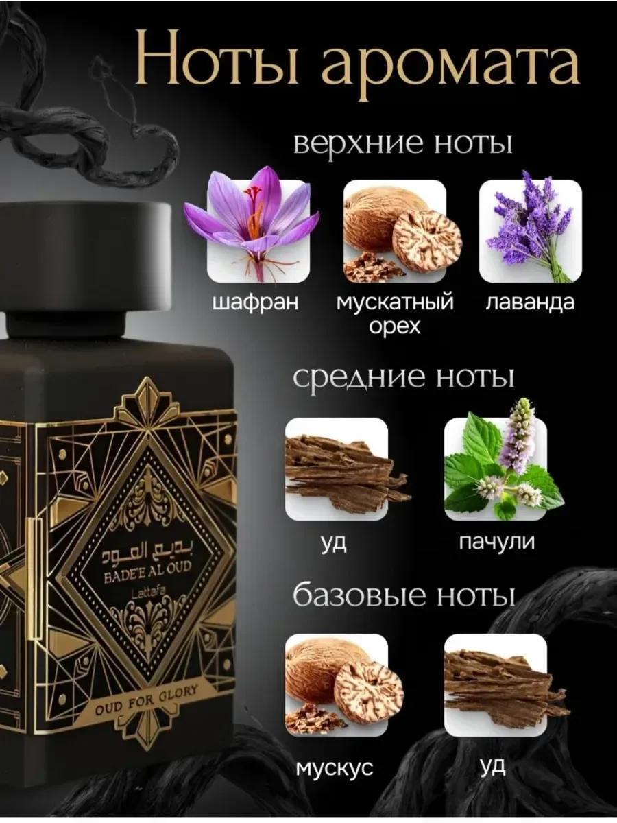 Духи Badee Al Oud For Glory 100 мл - миниатюра 2