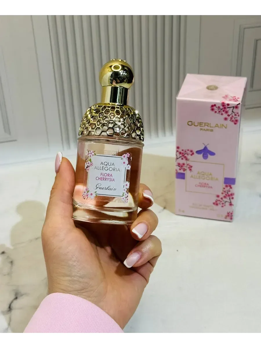 Духи Guerlain Aqua Allegoria Flora Cherrysia Герлен Флора 75… - миниатюра 4
