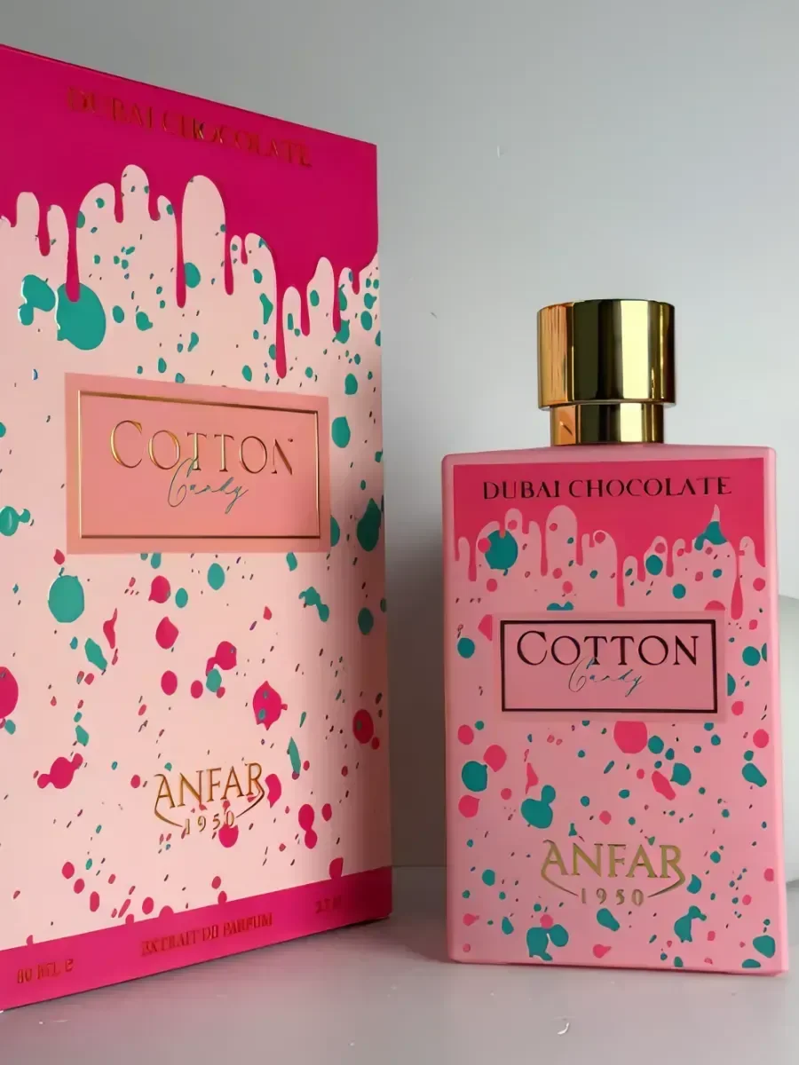 Духи дубайский шоколад Cotton Candy Anfar 1950 80 мл - миниатюра 3