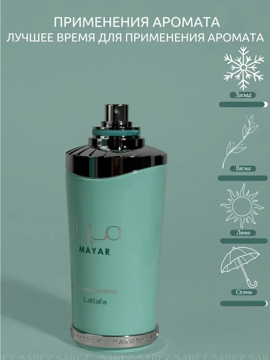 Духи женские Lattafa Mayar Natural Intense - миниатюра 3