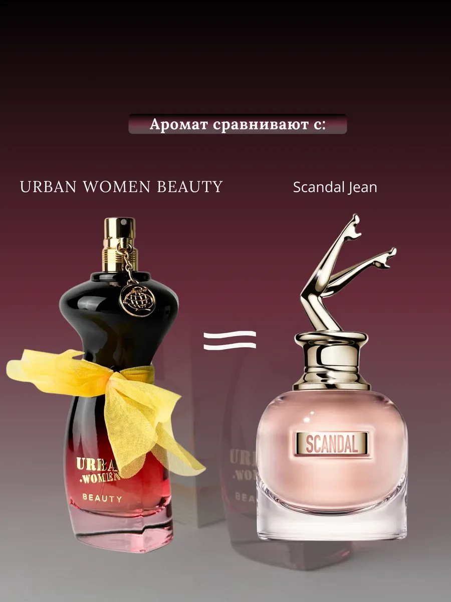 Духи женские арабские URBAN WOMEN BEAUTY - миниатюра 3