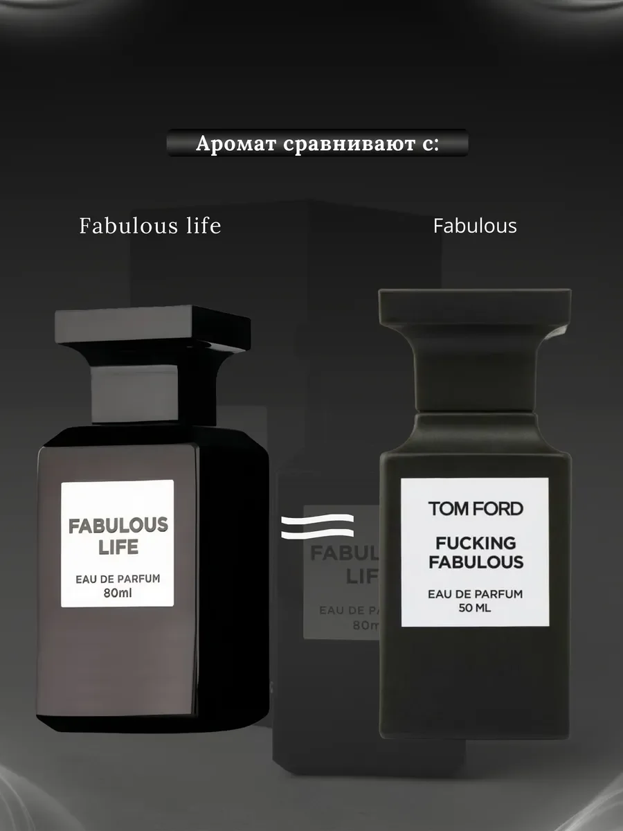 Духи женские и мужские арабские fabulous - миниатюра 3