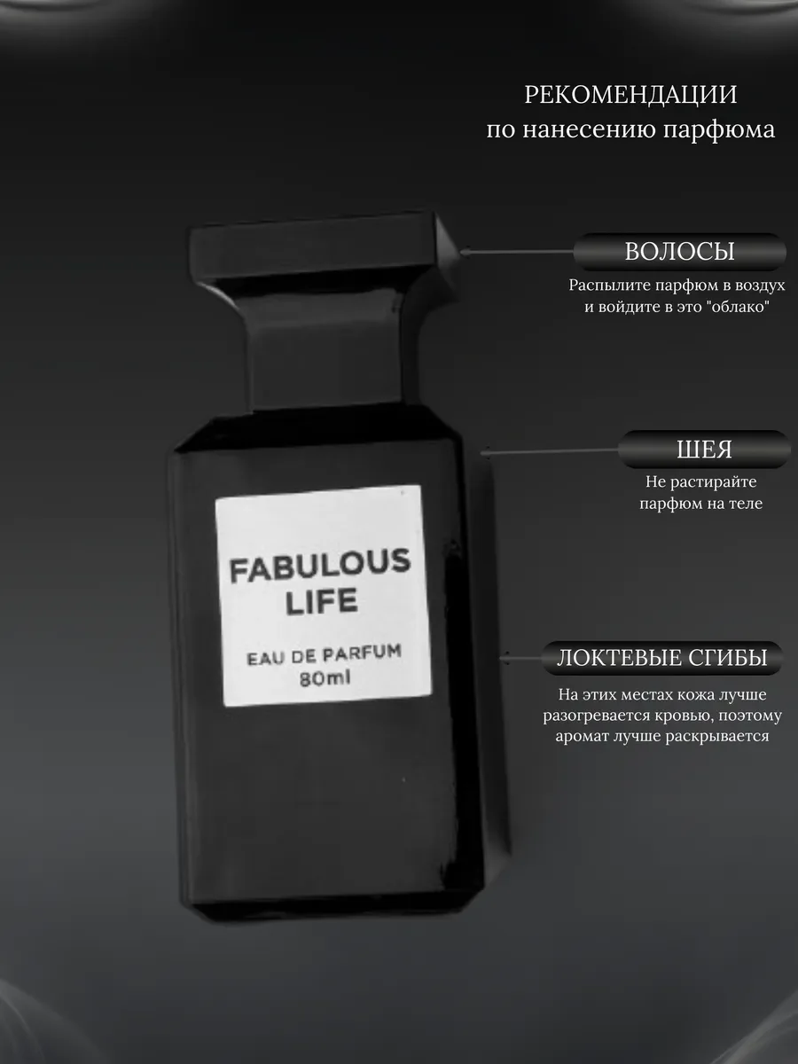 Духи женские и мужские арабские fabulous - миниатюра 7