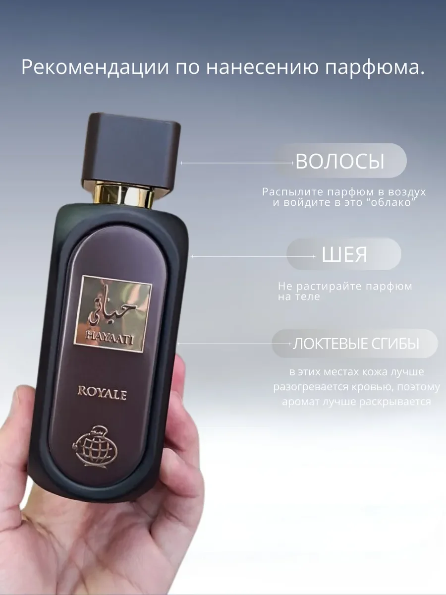 Духи мужские Hayaati Royale 100мл - миниатюра 7