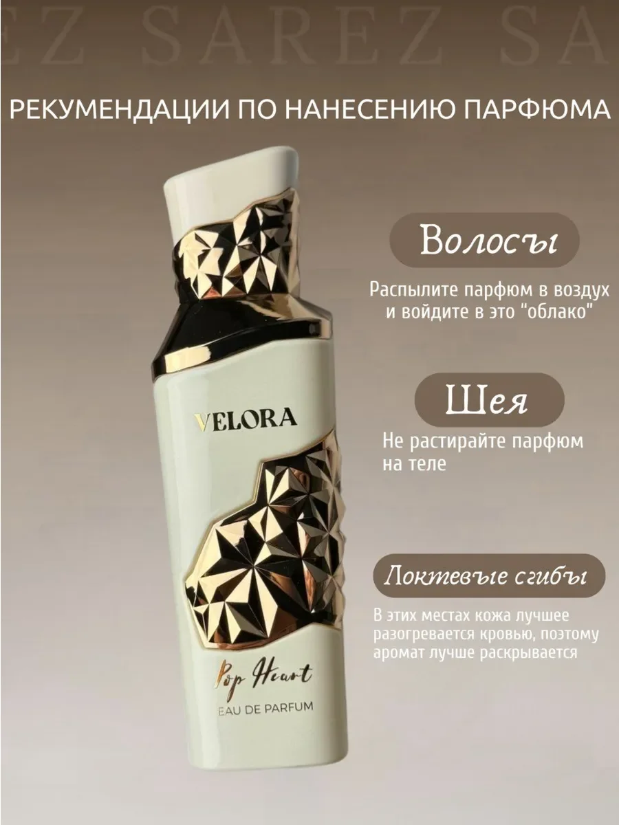 Парфюмерная вода унисекс Veloria Pop Heart - миниатюра 8