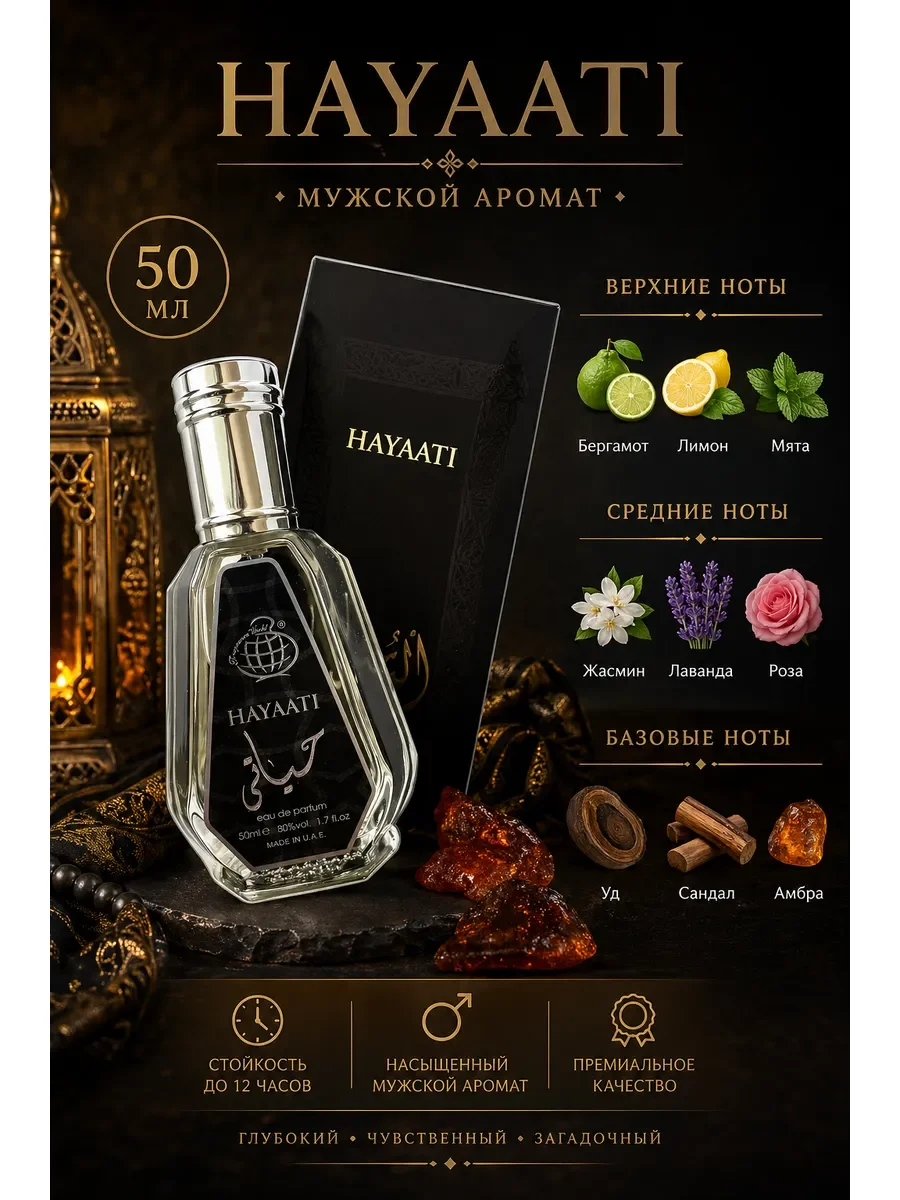 Hayati Men 50 мл - изображение 1