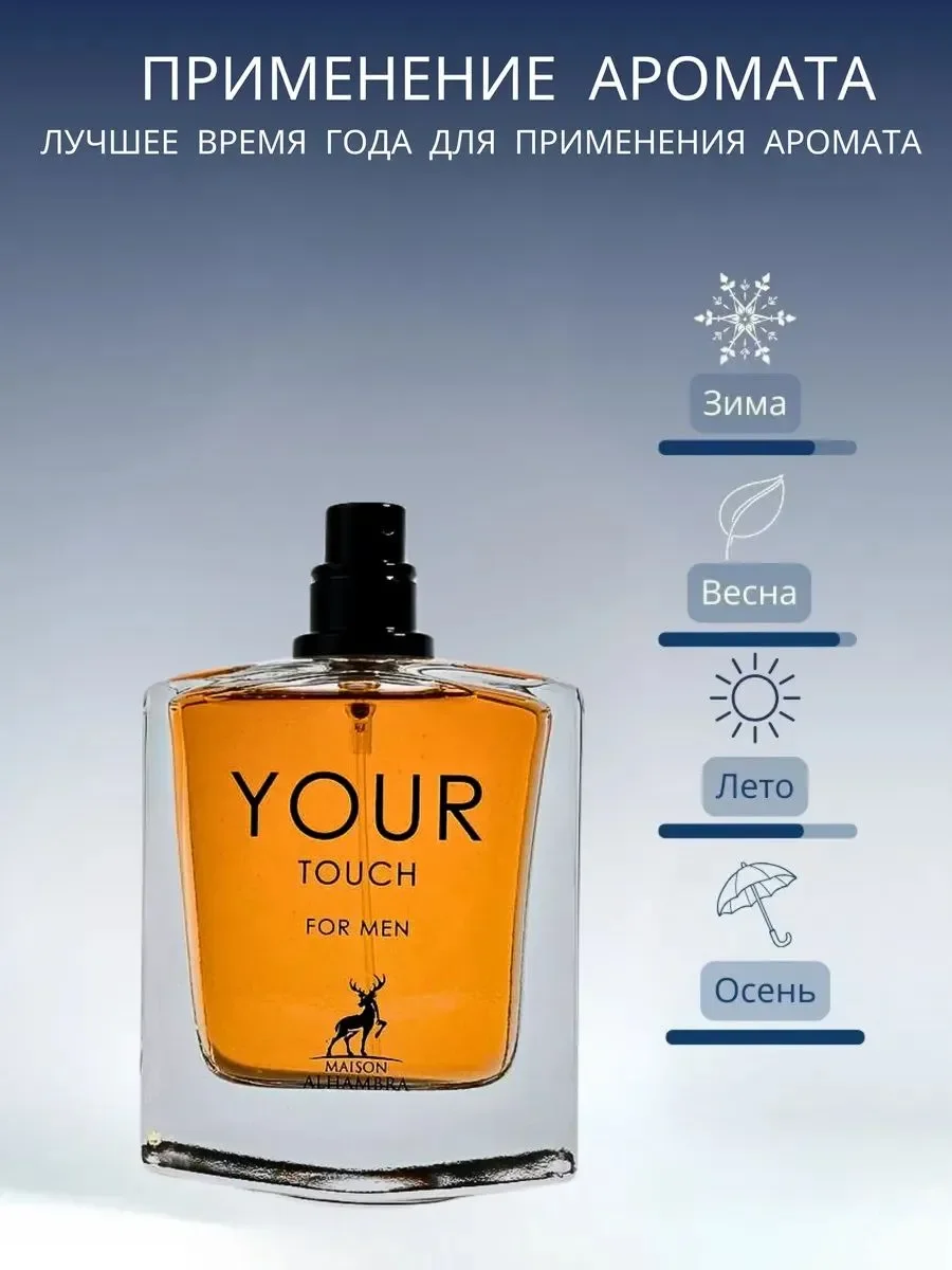Духи мужские арабские Your Touch - миниатюра 2