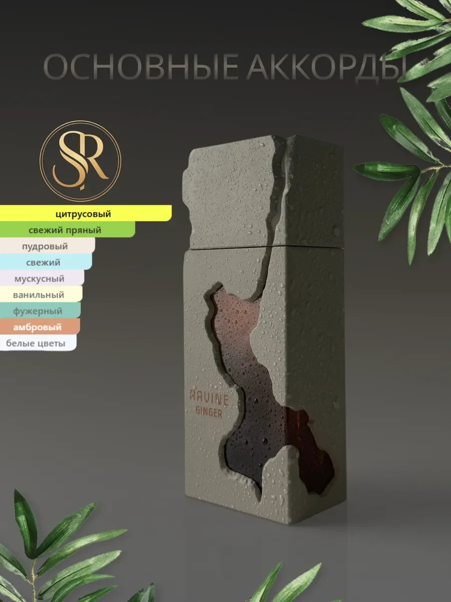 Духи женские и мужские арабские Ravine Ginger - миниатюра 2