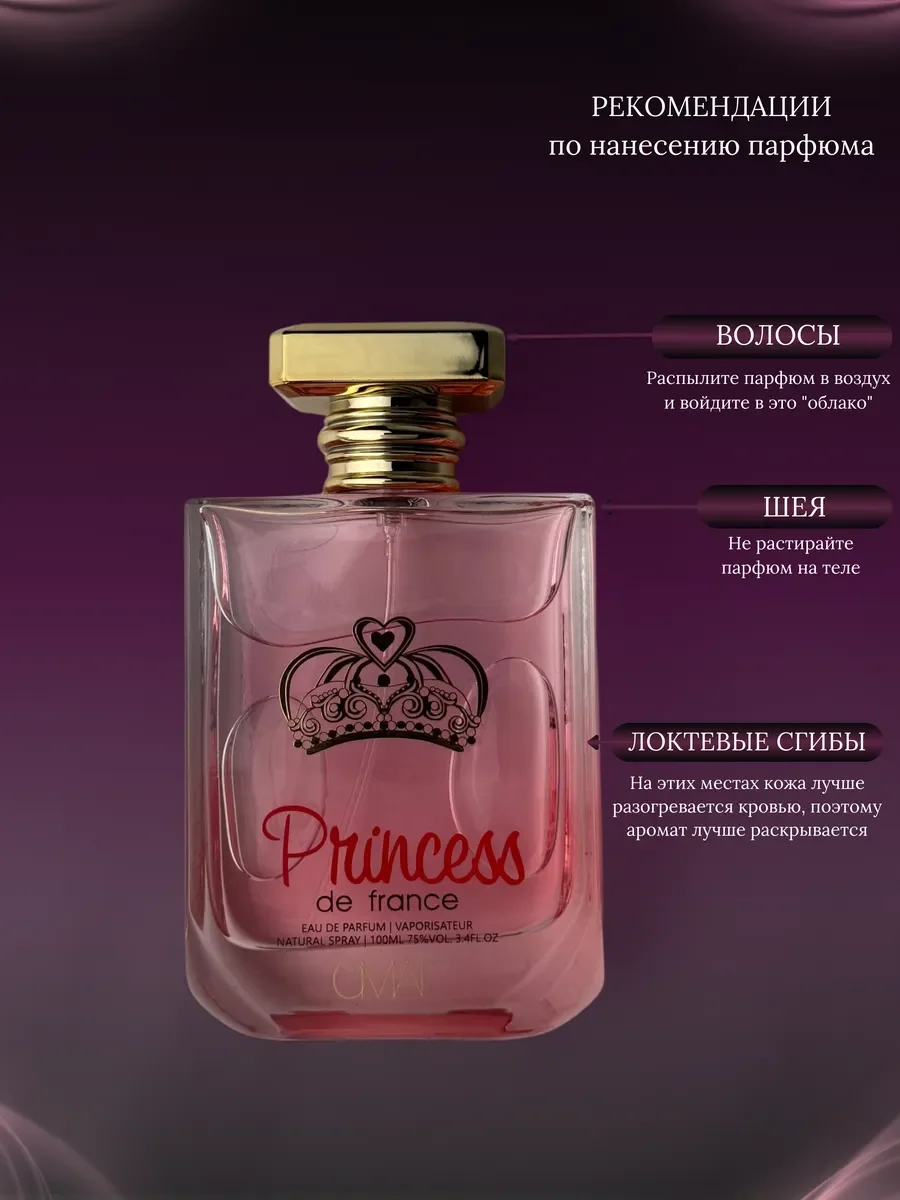 Духи женские арабские Princess - миниатюра 6