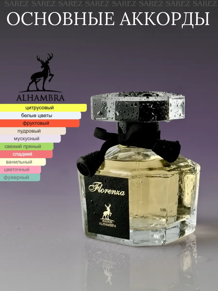Духи женские Maison Alhambra Florenze Eau de Parfum 100 мл - миниатюра 2