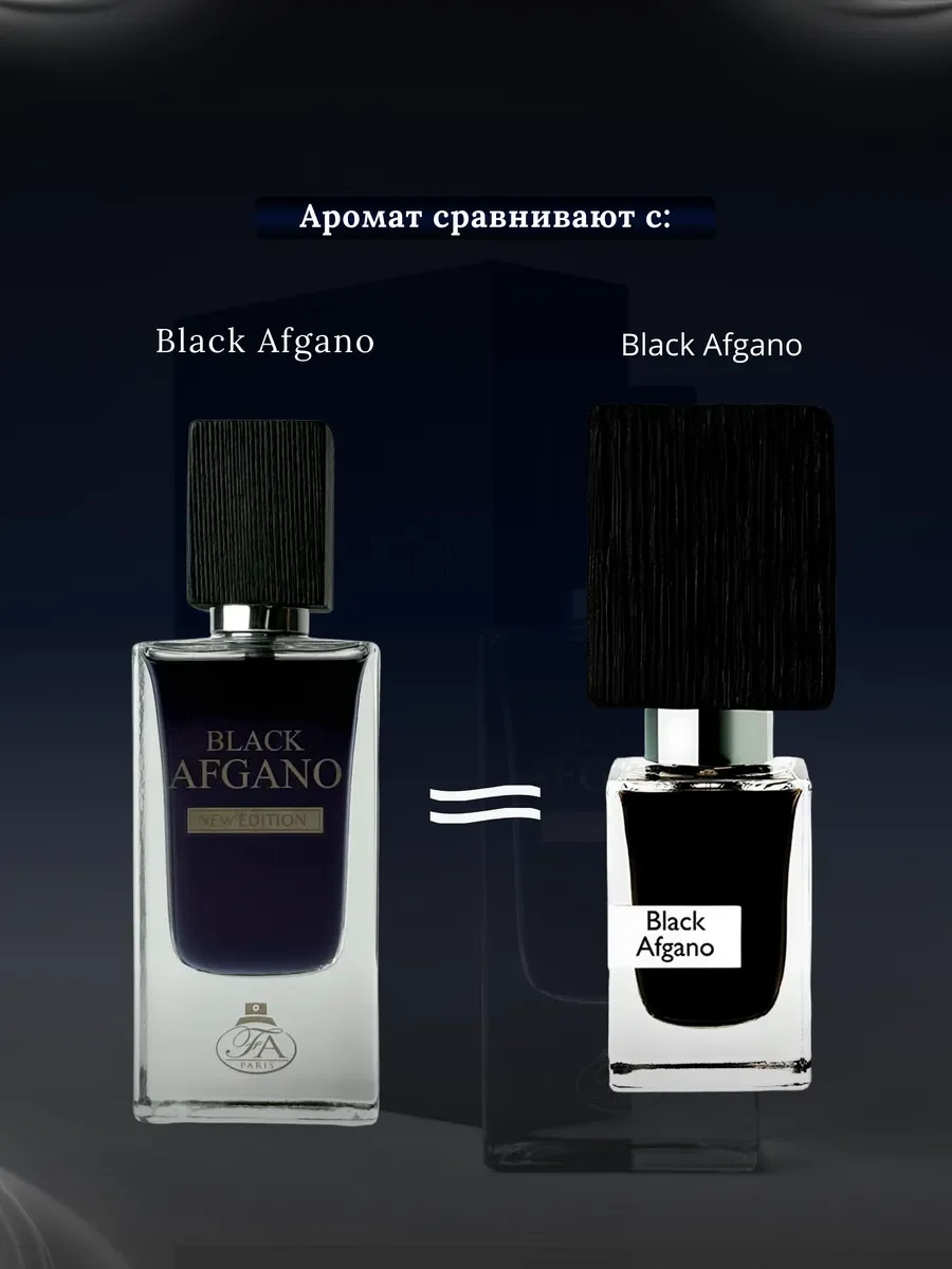 Духи женские и мужские Black afgano - миниатюра 3