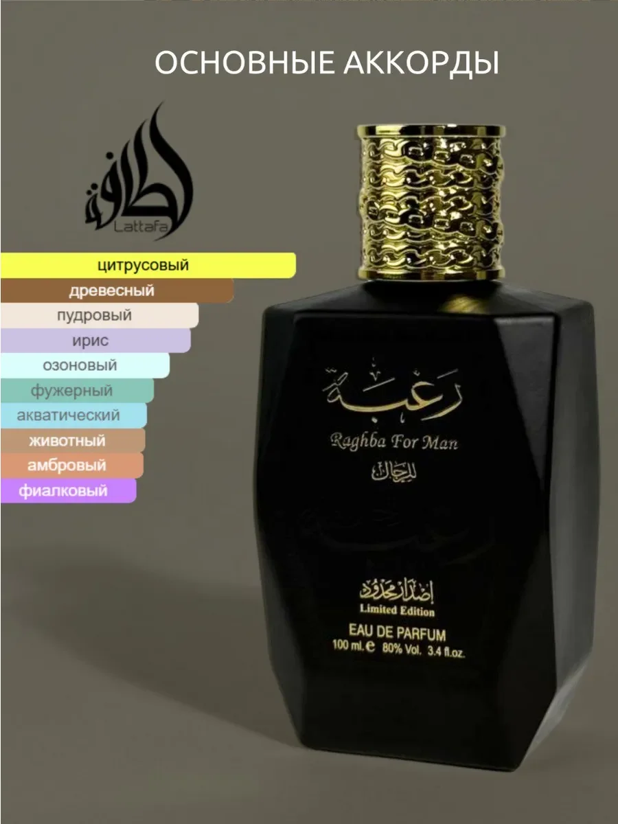 Духи мужские Raghba For Man Eau de Parfum - миниатюра 4