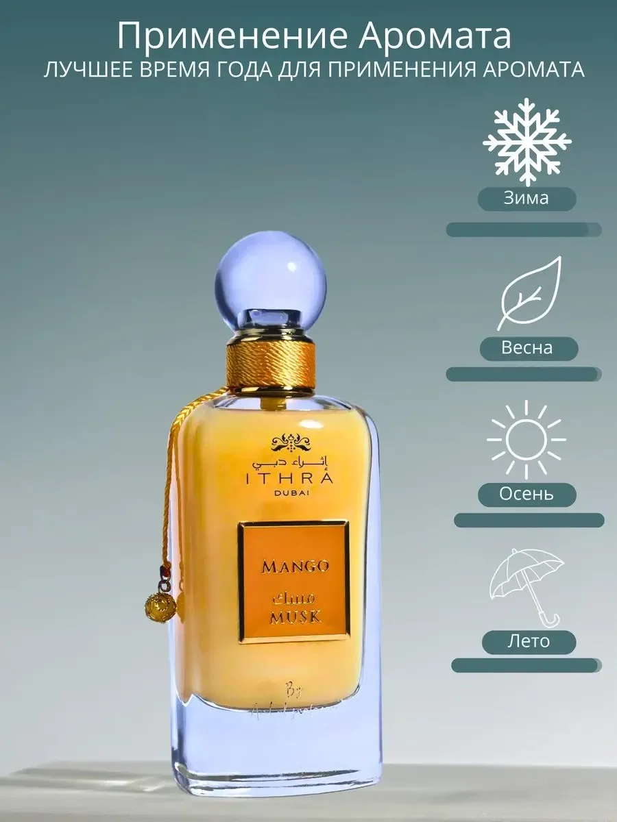 Духи арабские унисекс Mango Musk - миниатюра 3