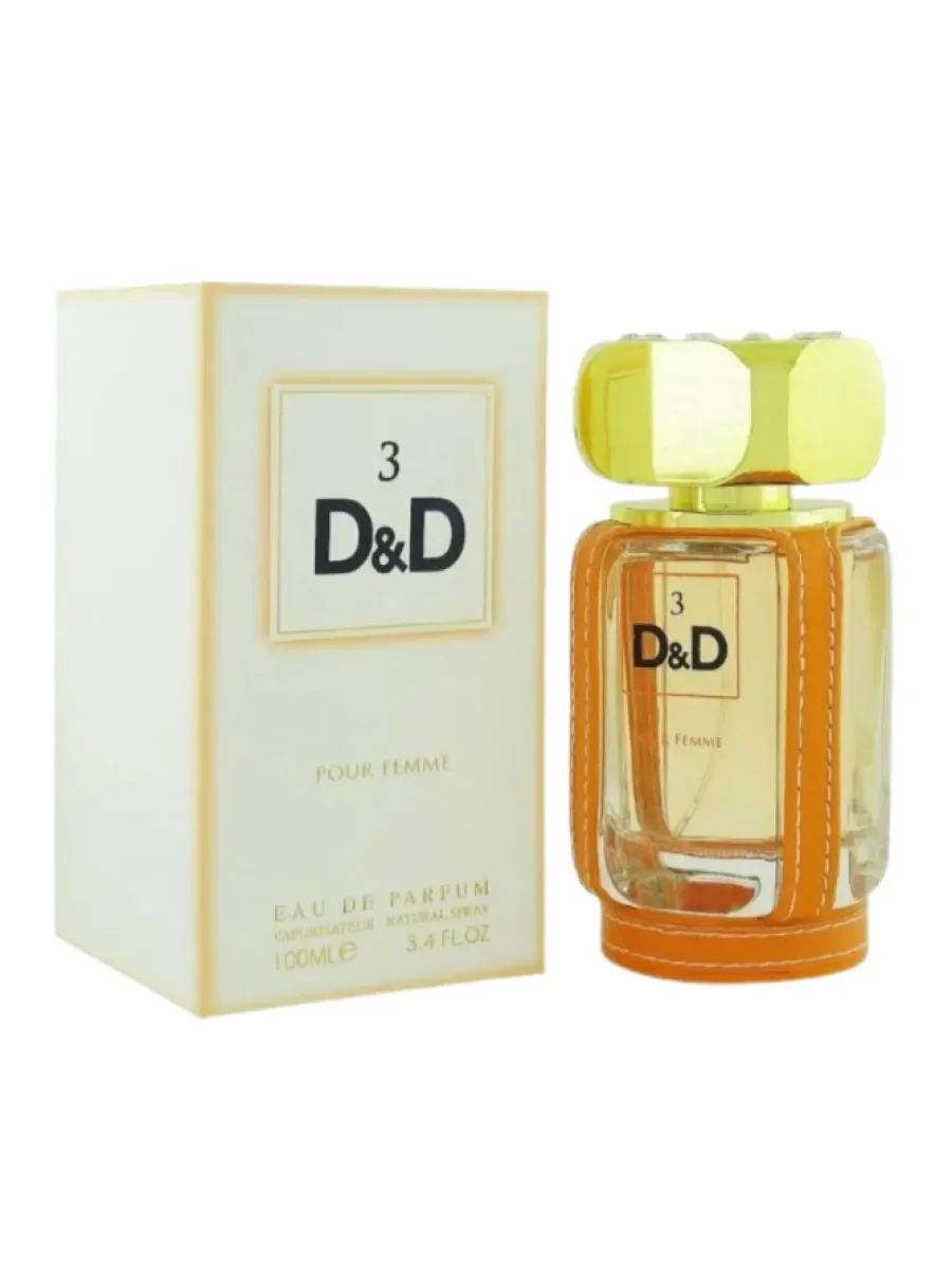 Арабские духи DD 3 Pour Femme 100ml - миниатюра 3