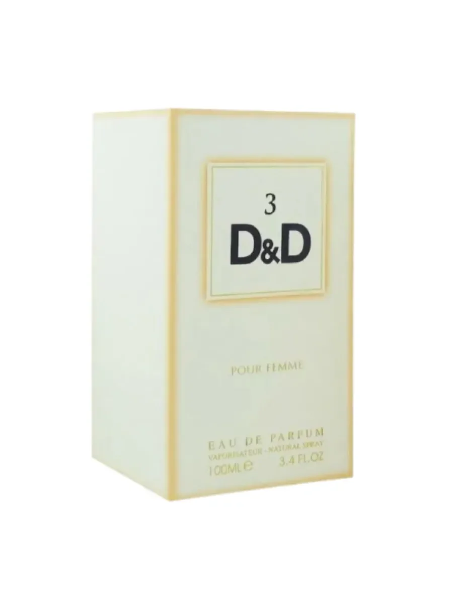 Арабские духи DD 3 Pour Femme 100ml - миниатюра 5