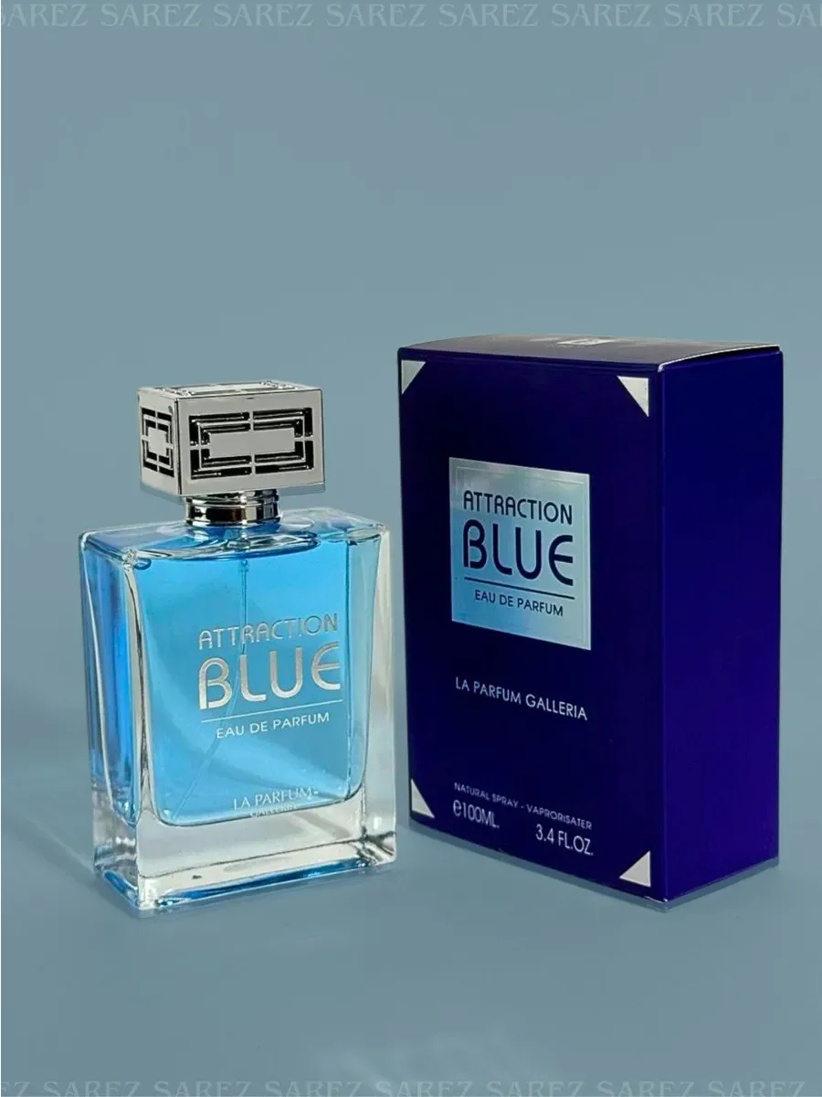 Парфюмерная вода мужская Attraction Blue - миниатюра 9