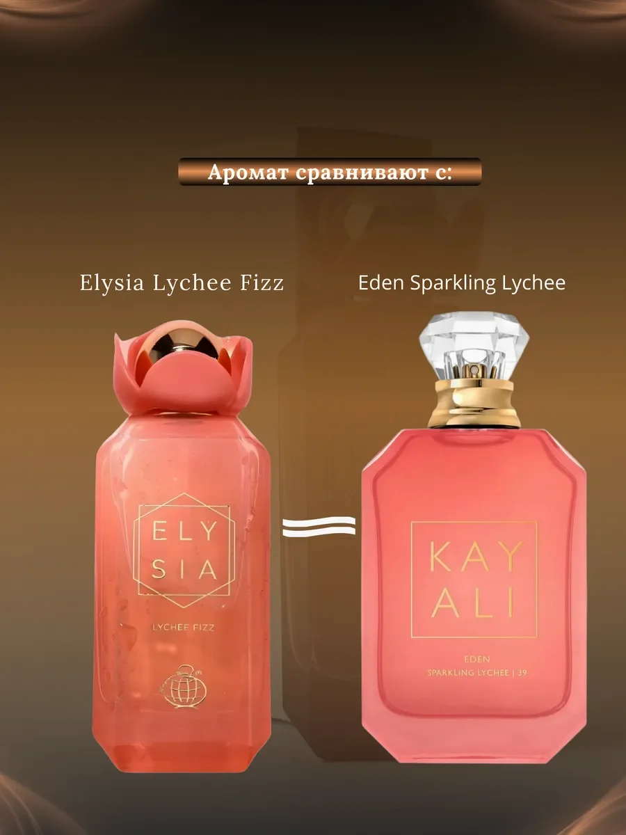 Духи женские арабские Elysia LYCHEE FIZZ - миниатюра 3