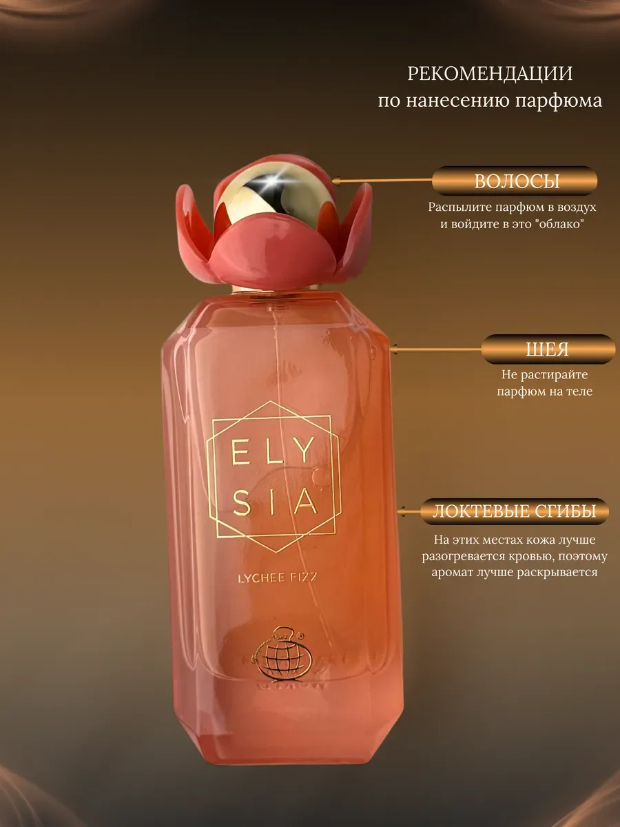 Духи женские арабские Elysia LYCHEE FIZZ - миниатюра 7
