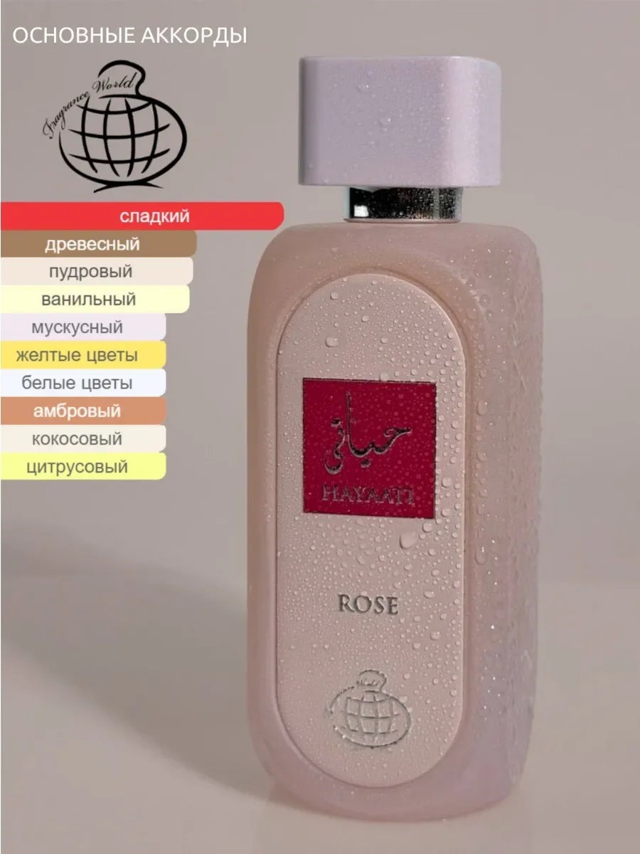 Духи женские Hayaati Rose 100 мл - миниатюра 5