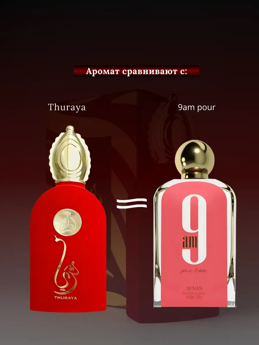 Духи женские арабские Thuraya - миниатюра 3