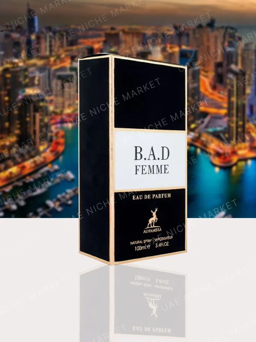 Арабские духи B.A.D Femme 100мл - миниатюра 3