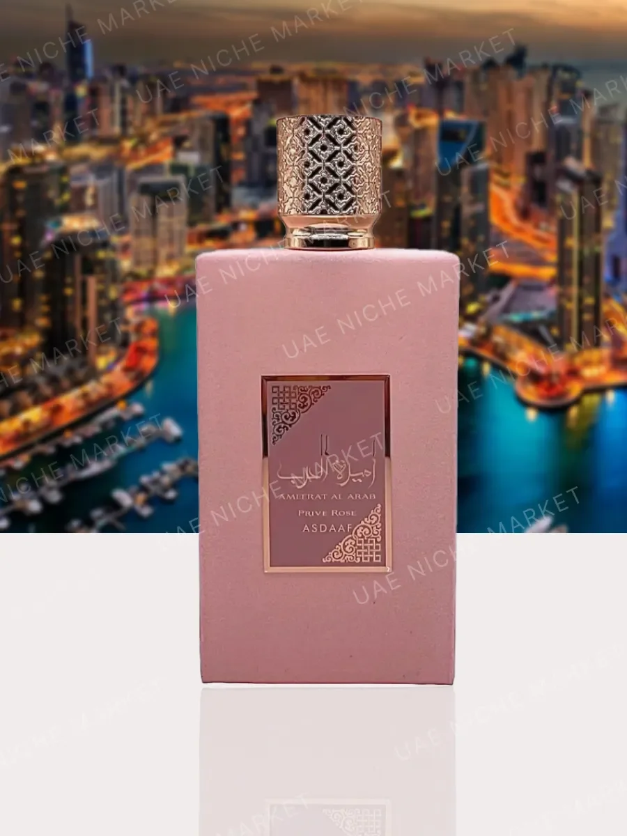 Арабские духи Ameerat Al Arab Prive Rose 100мл - миниатюра 2